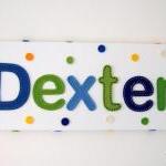 Boy's Personalised Wall Decoration