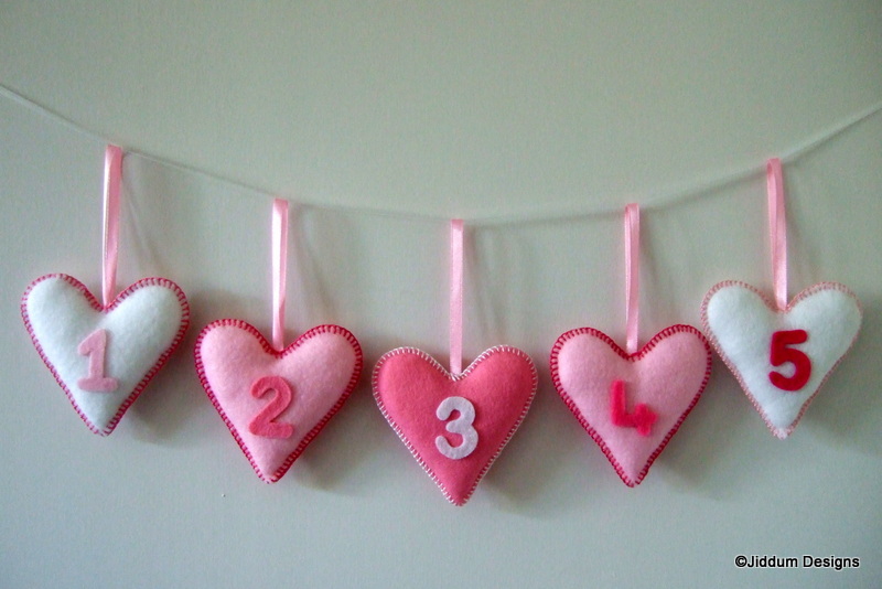 Pink Heart Nursery Decorations On Luulla